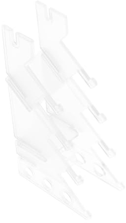 JUMPLAWN Finger Skateboard Display Rack Transparente Aufbewahrungslösung für Fingerboards für Sammler Praktisch und Organisiert
