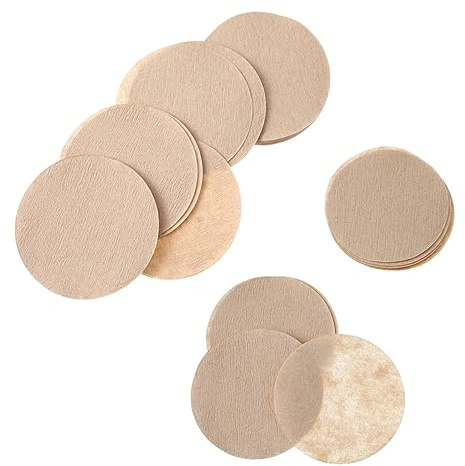 Mikikit 600 piezas Filtros de Café Redondos para Cafeteras Incluye Filtros para Uso Casa y Oficina Compatibles con Diversas Cafeteras