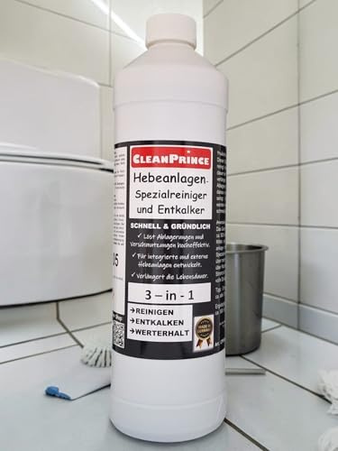 Hebeanlagenreiniger 1 Liter Kleinhebeanlagen Spezialreiniger für Hebeanlagen Konzentrat blau flüssig