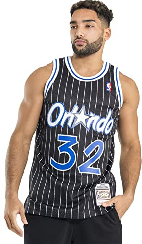 NBA Herren Swingman Jersey von Mitchell & Ness – Authentische Basketball Trikots im Retro Look – Vielseitige Team & Player Designs