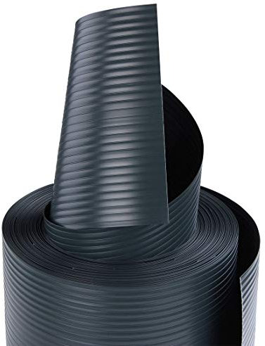 yourGEAR - 9 strisce frangivista in PVC rigido da 252 x 19 cm, 1050 g/m², di alta qualità, per recinzioni a asta, con tappetini singoli o doppi