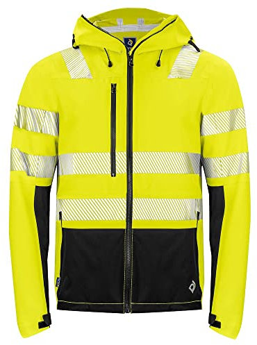 Projob - Kapuzenjacke Signalkleidung für Herren (L) (Gelb/Schwarz)