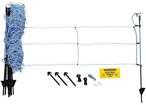 La zappa Elektrischer Zaun Blau für Wildschweine, Höhe 90 cm x 50 m