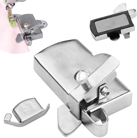 EACHPT Magnetische Nahtführung,Magnet für Nähmaschine 4 Stück Multifunktionales Anti-curl-Magnetmessgerät, Magnetische nähte,Kantenführer Magnet Nahtführung Nähmaschine, Nähzubehör für Nähmaschine
