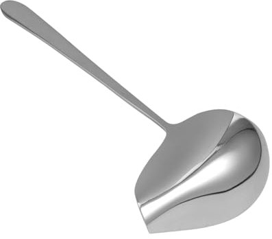 TOPBATHY 2pcs Unique Drizzle Spoon Stainless Steel Kitchen Tool for Baking Decorating Extended Handle for Easy Use Dishwasher Safe for Sauces Icing