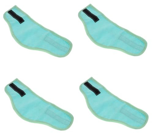 INOOMP 4stücke Kühlende Hundehalskrause Aus Atmungsaktivem Material Pet Cooling Towel Für Sport Und Outdoor-aktivitäten Sommer Kühlhalstuch Für Hunde