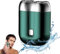 2025 Upgraded Waterproof Mini Electric Shaver for Men – Portable Cordless Travel Shaver with Deep Cleaning, Multi-Functional Trimmer & Gentle Grooming (Green)
