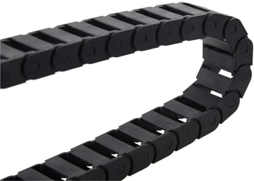 Cable Drag Chain 1000mm Chain Wire Carrier with End Connectors for CNC 3D Printer Engraving Voron for DIY CNC Router(7 x 15mm)