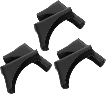 PRETYZOOM Protectores De Patas para Tendedero 6 Almohadillas De Repuesto Antideslizantes Tapas para Patas De 90 Grados para Interior Y Exterior Reducción De Ruido