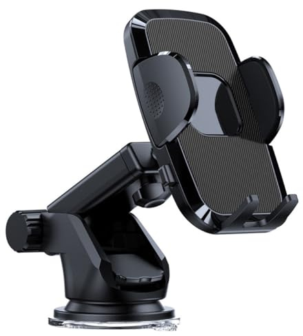 PRETYZOOM Soporte para Teléfono para Automóvil Ventosa Multifunción para Consola Central, Compatible Smartphones, Seguro para Conducción, Diseño Simple y Práctico para Interior de Coche