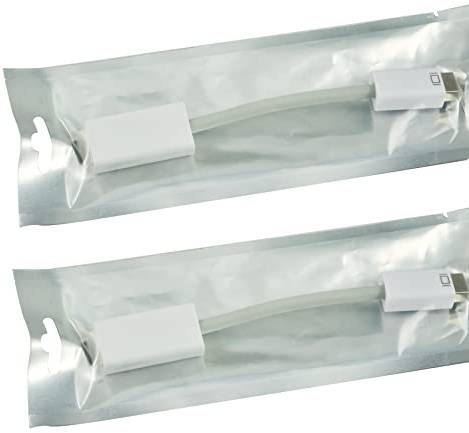 HWIREUIGT 2X Mini Cable Adaptador DVI Macho A Hembra AD-MDVI-