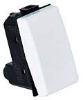 BTICINO AM5001 INTERRUTTORE 16AX 250Vac 1 MODULO BIANCO MATIX KIT 10 PEZZI