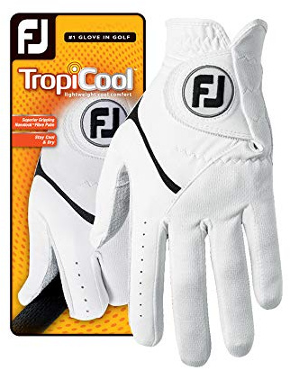 FootJoy Tropicool Gants de Golf pour Homme Blanc Taille XL