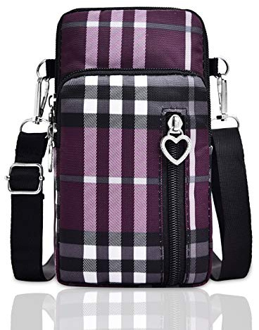 BIAOTIE Lightweight Small Crossbody bags Cell Phone Purses Travel Pouch Shoulder Bag for Women (D-15)