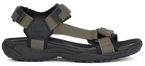 Geox män U TERRENO + Grip A sportsandal, SAGE, 39 EU, salvia, 39 EU