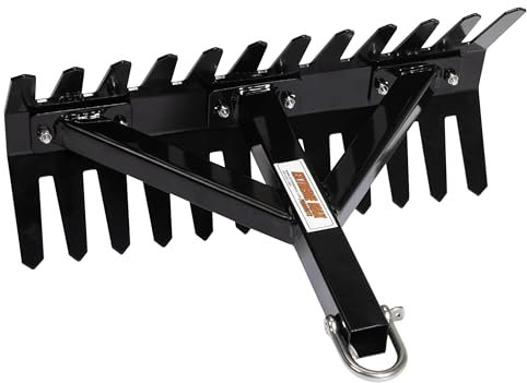Extreme Max 3005.4398 - Rastrello per erbacce, in acciaio, 40,6 cm