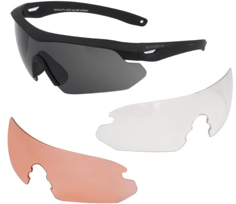 Swiss Eye Tactical Brille Nighthawk Pro schwarz