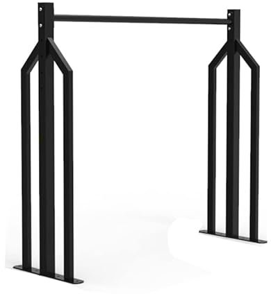 Klimmzugstange zur Wandmontage, Trainingsstange aus Stahl für Balken/Decke, professionelles Krafttraining für Arme/Rumpf/Oberkörper, Tragkraft 300 kg