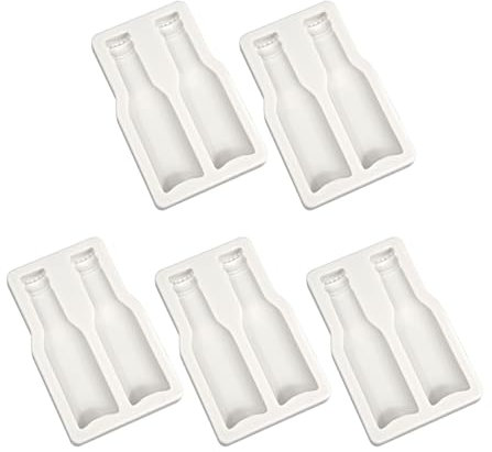 Silicone Beer Bottle Molds Beer Bottle Molds for Chocolate Fondant Cake Decorating and Baking Supplies