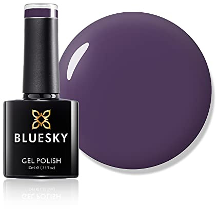Bluesky Esmalte de uñas de gel, color malva morado, 63925, de larga duración, resistente a las astillas, 10 ml (requiere secado bajo lámpara UV LED)
