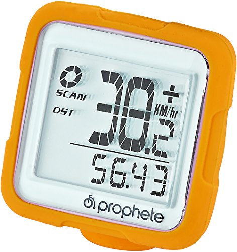 Prophete 8016 Fahrradcomputer, orange, M ,