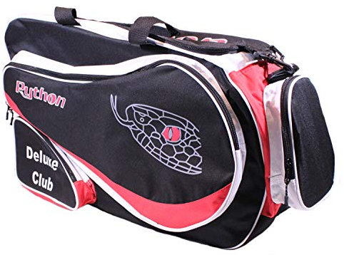 Python Deluxe Club Schlägertasche, Schwarz/Blau/Schwarz/Rot