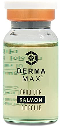 DERMAMAX BB Premium Glow, lax, BB-behandlingsampull, perfekt för Microneedling och Dermarollerbehandling, 8 ml (salmon)