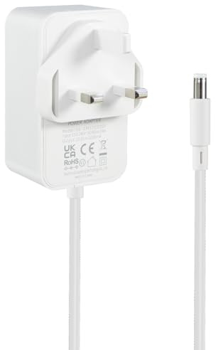 12V 2A Power Supply Adapter, AC/DC Converter Adapter Driver Transformer UK Plug 5.5 x 2.5mm(Compatible with 5.5 x 2.1mm) for LED light CCTV Camera
