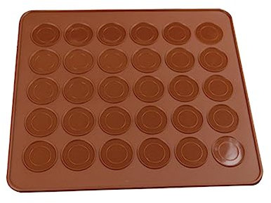 Garneck Slip Silicone Macaron Baking Mold Mat for Kitchen Pastry Baking Mats Non Stick Reusable
