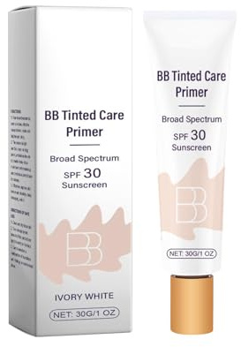BB Cream Idratante Colorato, Bb Cream Idratante Colorato Con SPF 30, 30g BB Cream Primer Colorato, Idratante Colorato Viso SPF 30 Per Correggere Il Colore, Idrata E Leviga La Pelle