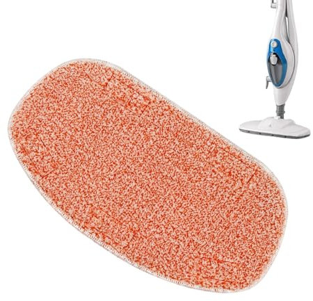 Almohadilla de vapor, almohadilla para trapeador para trapeador de vapor,Microfibra Mop Head Pad - Herramienta lavable reutilizable, tela de barrido absorbente para la limpieza del piso de madera dura