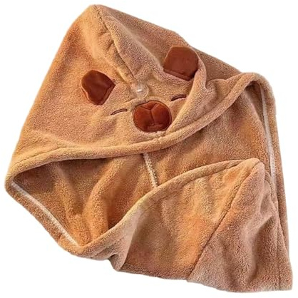Generisch Haartrockenhaube,Haartuch - Hoch Saugfähiges Dickes Weiches Langes Badetuch für Dusche Baden Reisen Spa