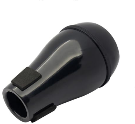VINTORKY Professional Tenor Trombone Mute Made of Sturdy Abs Material with Easy Installation and Effective Sound Attenuation for Practice and Performance Use Random Color