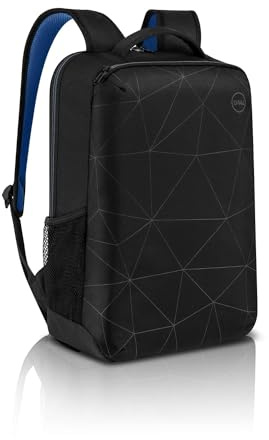 Zaino Dell ES1520P Essential Pro Slim 15, Fino a 15,6 pollici, Resistente all'acqua, Maniglie e maniche imbottite, Spallacci imbottiti in Air mesh, Nero