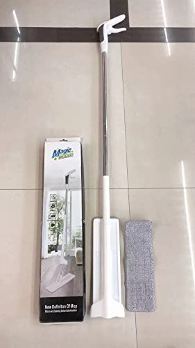 Rotation Floor Spray Mop with 1x free Pad High capacity Refillable Spray Bottle Easy Rotating Squeeze Mopping Neat and Compact Easy Self Wringing