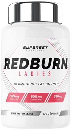 Superset Nutrition | Redburn Ladies (100caps) | Brûleurs de Graisse | Gestion du poids spécial femmes !