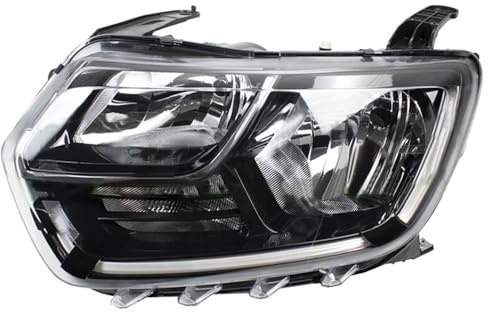 PRASCO DA8244904 FANALE PROIETTORE ANTERIORE SINISTRO (LATO GUIDA) H7+H1 ELETTRICO SENZA MOTORE SPECIFICO PER DUSTER DAL 2018 IN POI. CON LUCE DIURNA LED