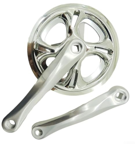 Bielas de bicicleta de 175 mm con plato 42T para bicicletas eléctricas y de carretera
