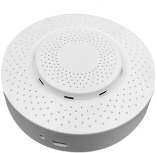 Rilevatore di gas, Tuya WIFI Smart Air Box Rilevatore di anidride carbonica Sensore gas CO2 formaldeide VOC temperatura e umidità per lavoro e casa