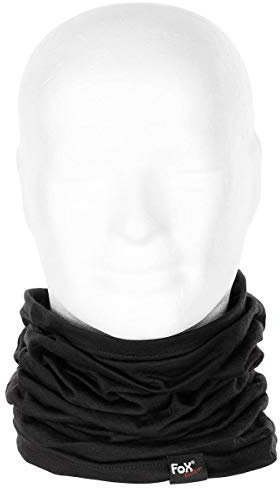 Fox Outdoor Rundschal, Merino Lite (schwarz)