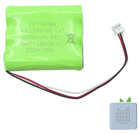 NI-MH 2A Ersatzbatterien for Tonie Box Speaker, Ersatzakku Akku-Pack Plus für Toniebox 3.6 V, 2000 mAh