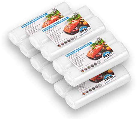 Vakuumrolle goffriert 10 Rollen 20 x 600 cm