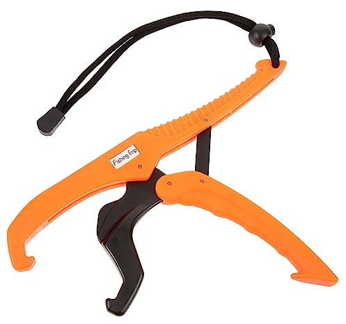 BESPORTBLE 2St Multifunktionale Köderzange Fischklemme Fischhalter schwimmender Fischgreifer Angelzubehör Fischclip fishing tackle fishing accessories Angelzange Fischlippengreifer Abs Orange
