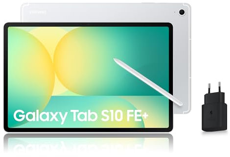 Samsung X626B Galaxy Tab S10 FE+ 13.1, 5G, 128GB 8GB Ram, Silbern