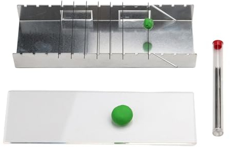 HYROOY Bead Baking Rack with Skewers and Acrylic Clay Roller Board, Clay Craft Tools Drying Rack for Clay Beads Jewelry Making