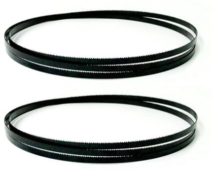 ASZHQUXIUAS Bandsägeblätter 2 stücke 3380x1 0X 0,35mm Bandsägeblätter 14 TPI Holzbearbeitung Werkzeuge for METABO for BAS 315/316/317/318, for Makita