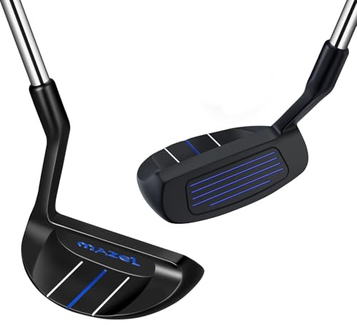 MAZEL Chipper Golfschläger für Damen & Herren Loft 37 Grad Liege 72 Grad 35 Zoll Edelstahl Pitching Wedge für kurze Spielkontrolle