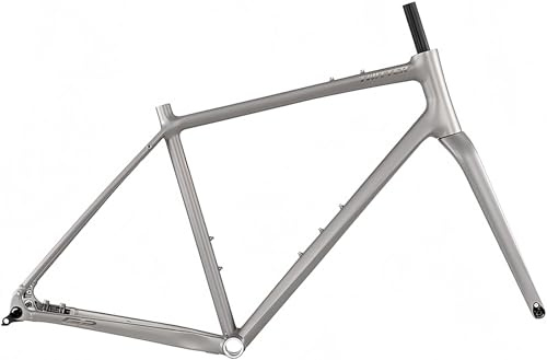 700C Gravel Bike Rahmenset 45/48/51/54Cm Mit Carbongabel Steckachse Fahrradrahmen 12 * 100Mm/12 * 142Mm Scheibenbremsrahmen Aluminiumlegierung Rennradrahmen