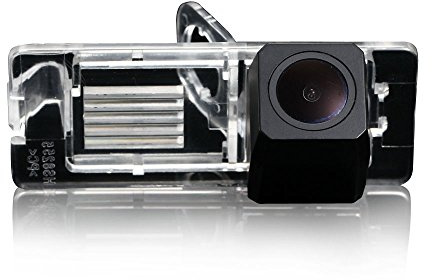 Navinio Auto Rückfahrkamera Einparkhilfe Rückfahrcamera Kamera Nummernschild Licht für renualt Fluence/Duster Latitude Scenic2/3 Megane 2 Megane 3 /Cabrio/Clio 3 4 III IV/Terrano Lutecia Espace 4