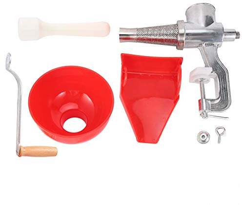 Exprimidor manual, exprimidor de tomate grueso de aleación de aluminio duradero para frutas, tomate, limón, naranja, verduras